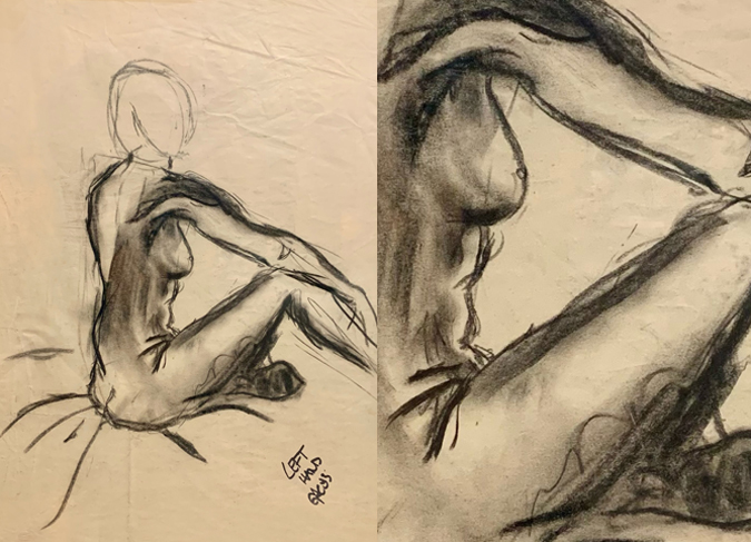 Tonal Nude & Detail, 1983 - Garrett Andrew Chong